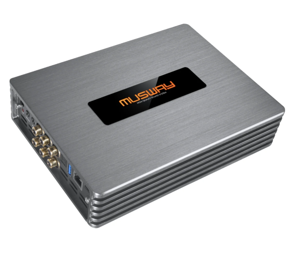 MUSWAY M4 процесорний 4-х підсилювач класу D з 6-ти канальним DSP